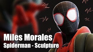 Sculpting Miles Morales from Spider-Man: Into The Spider-Verse | Blender 3D