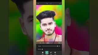 Holi photo editing| picarts Holi photo editing #shorts screenshot 3