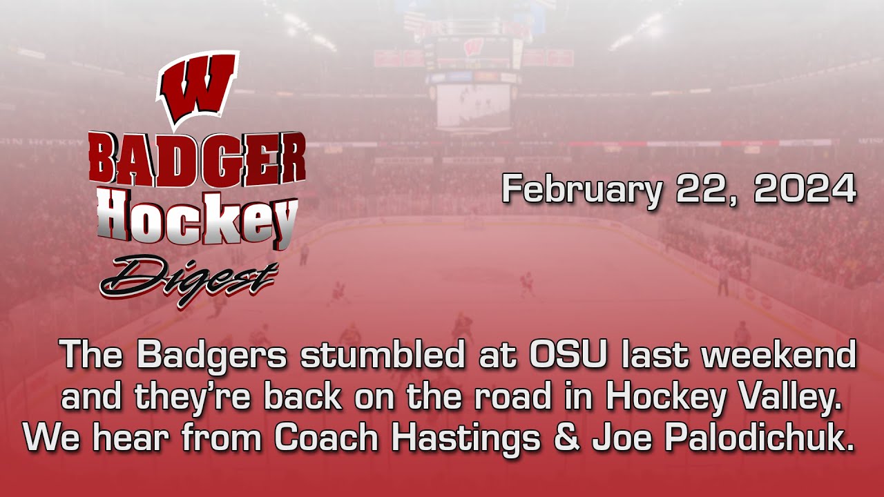 Badger Hockey Digest - Show 20 - YouTube