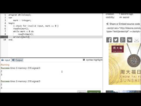 6.5b While do loop (Checking invalid input)