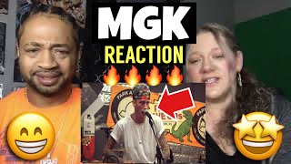 Machine Gun Kelly - Blue Skies (Live At Park Ave Cd's) #Reaction