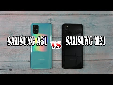 Samsung Galaxy A51 vs Samsung Galaxy M21 | SpeedTest and Camera comparison