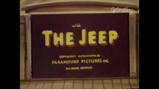 Popeye The Sailor - "The Jeep" (1938) Opening and Closing Titles [1987 Colorized Print]