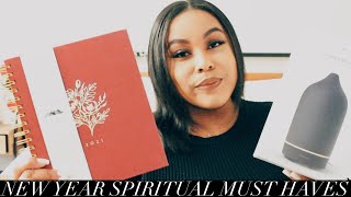 NEW YEAR SPIRITUAL MUST HAVES! |BOOKS, ESSENTIAL OILS, JOURNALS, DEVOTIONALS|