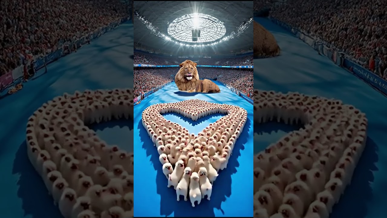 . These Puppies Did a Circus in Front of a LION!  