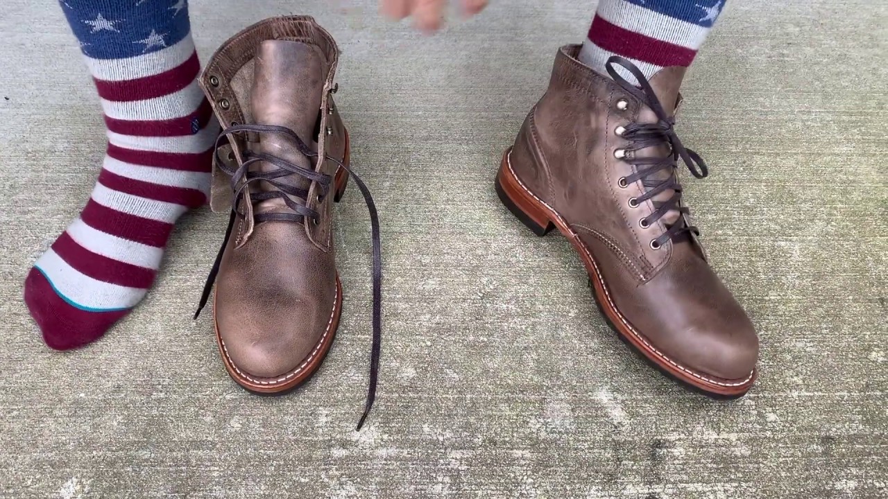 wolverine evans plain toe boot