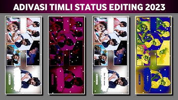 Adivasi Trending Timli Status Editing Alight Motion 2023 🔥 Alight Motion Trending Reels Editing 2023