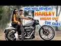 Hoa hậu Ngọc Châu thích thú khi được Ns Tiết Cương cho trải nghiệm Harley Break Out cực chất