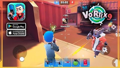 Vortex 9 Shooter Gameplay Walkthrough (Android, iOS) - Part 1,