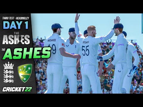 THE ASHES - Third Test - Headingley Day 1 (Cricket 22)