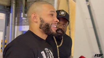 "LIAM SMITH IS TRYING TO MAKE EXCUSES" - DEREK CHISORA TELLS CHRIS EUBANK JR POST FIGHT