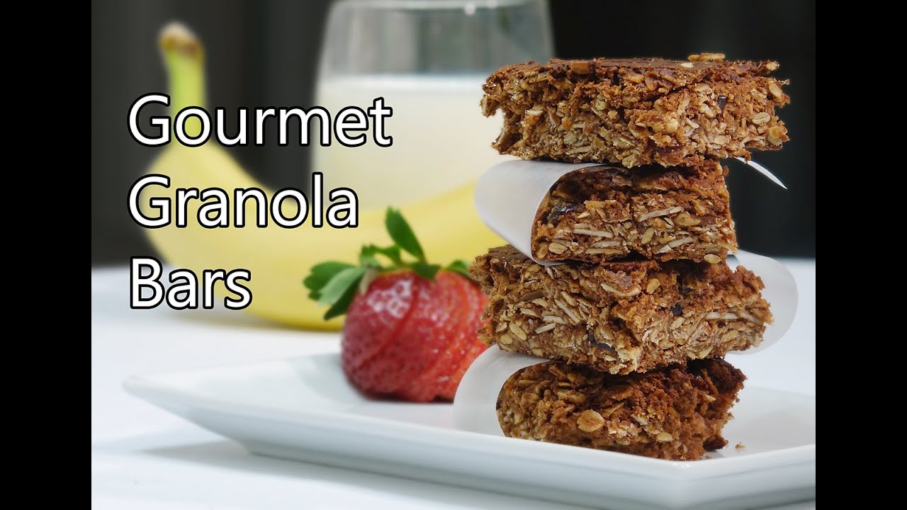 Gourmet Granola Bars YouTube
