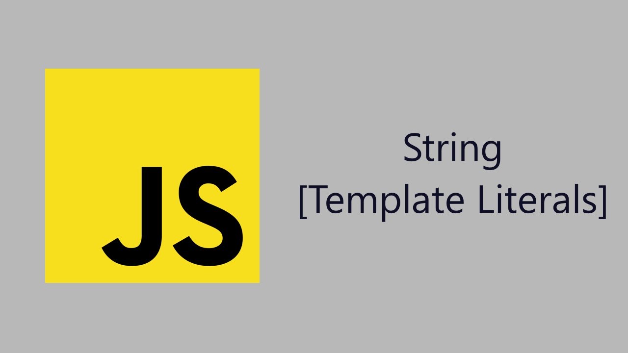 Asas Javascript - 7 - String [Template Literals] - YouTube