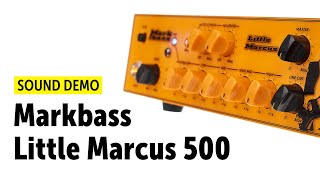 Markbass Little Marcus 250 Marcus Miller Signature 250W Bass Amp Head