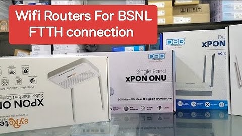 Best Budget WiFi Routers for BSNL FTTH in 2025! Syrotech & DBC - TEC Approved & Ready to Go!