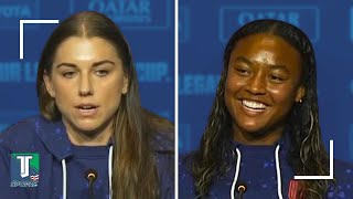 Alex Morgan & Jaedyn Shaw on what would it MEAN for the USWNT to WIN the W Gold Cup