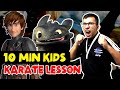 10 Minute Karate For Kids | How To Train Your Dragon | Dojo Go (Week 58)