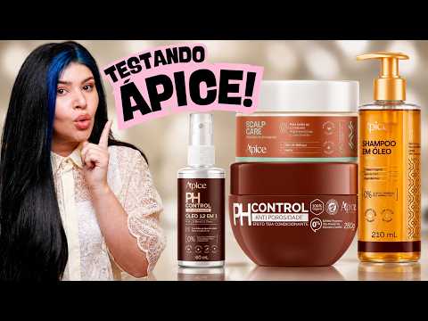 🧡 ÁPICE COSMÉTICOS: I tested the Oil Shampoo, Scalp Care, and Anti-Porosity PH Control