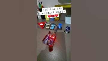 Arduino ile İSTİKLAL MARŞI okutma #shorts #arduino