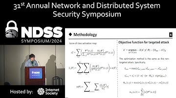 NDSS 2024 - Enhance Stealthiness and Transferability of Adversarial Attacks with Class Activation Ma
