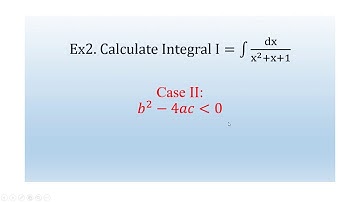 Integration Techniques - Integral of 1/[(ax^2)+bx+c] example 2