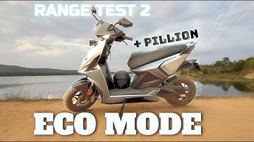 Simple One Scooter - Eco Mode Range Test | Real-World Performance with Pillion Rider