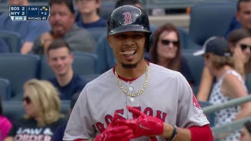 BOS@NYY: Betts laces a two-run single to left field