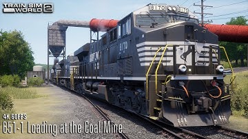 651-1 Loading at the Coal Mine - Horseshoe Curve - ES44AC - Train Sim World 2