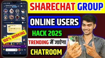 ShareChat Chatroom Online Members कैसे बढ़ाएं || New Tricks 2025🔥🔥