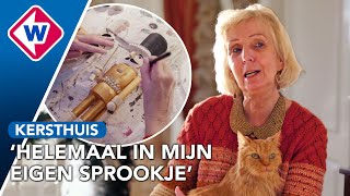 Creatieve Ella Maakt Zelf Decoraties Voor Haar Kersthuis