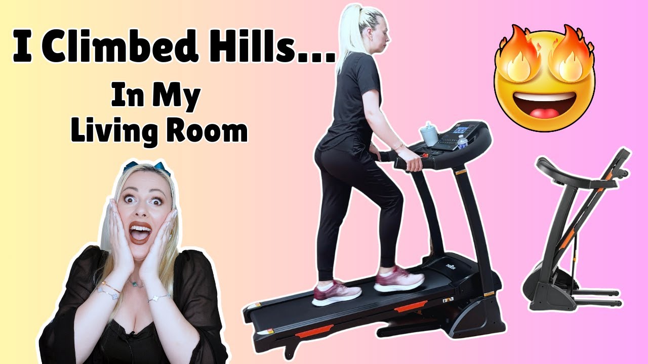 Can This Treadmill Fit In Your Room? THERUN Incline Treadmill for Running and Walking Review!
