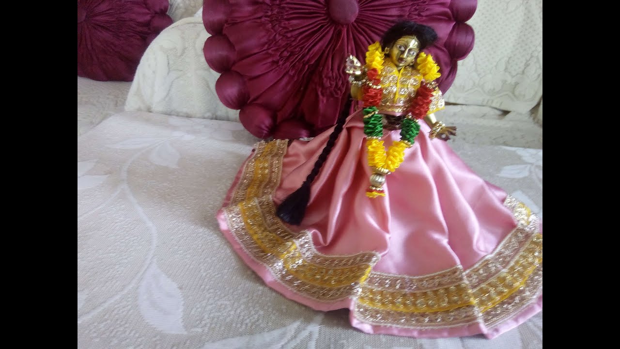 How to prepare Radha ji ki dress (part2 