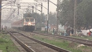 Blazing Beast Wap7 Mumbai Rajdhani Scares People And Burns Fdn At An Astonishing 140 Kmhr