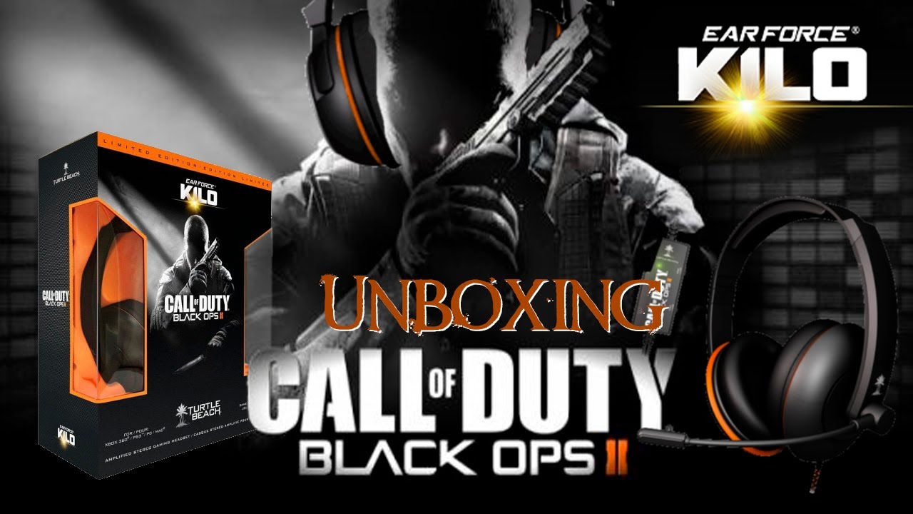 Black Ops 2 Turtle Beach Ear Force KILO 