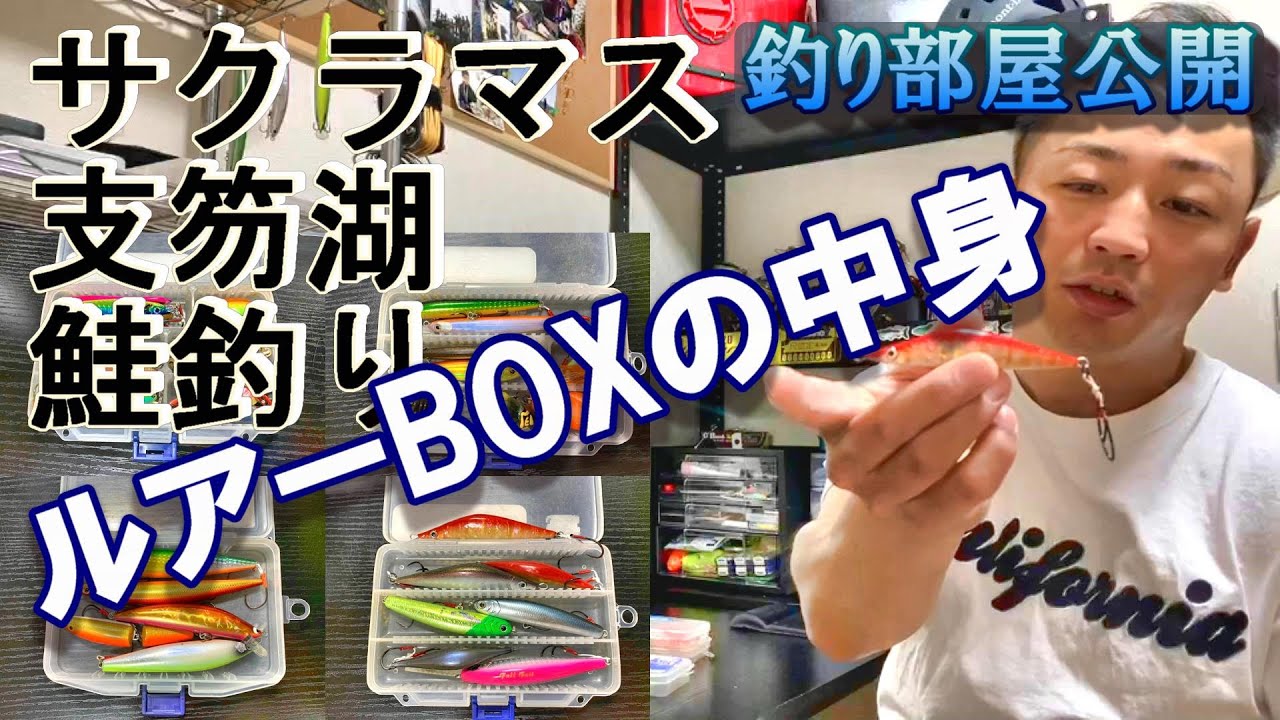 釣り部屋紹介 １軍ルアー色々公開します Youtube