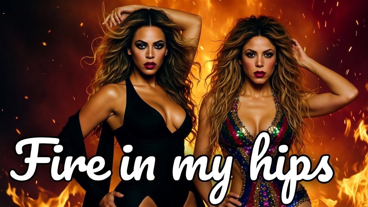 Beyonce & Shakira - Fire In My Hips (Official Music Video)