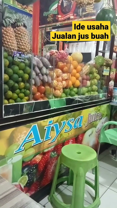 ide usaha jualan jus buah