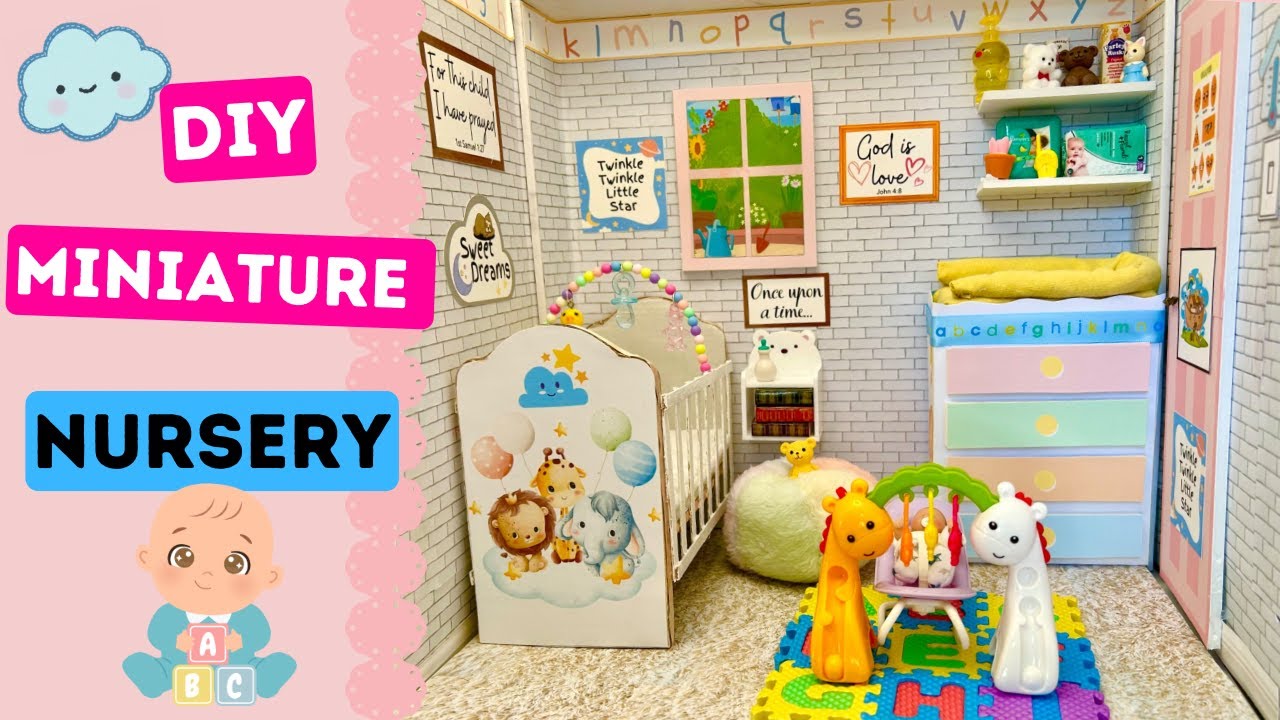 diy-folding-mini-nursery-for-baby-barbie-dolls-how-to-make-a-miniature