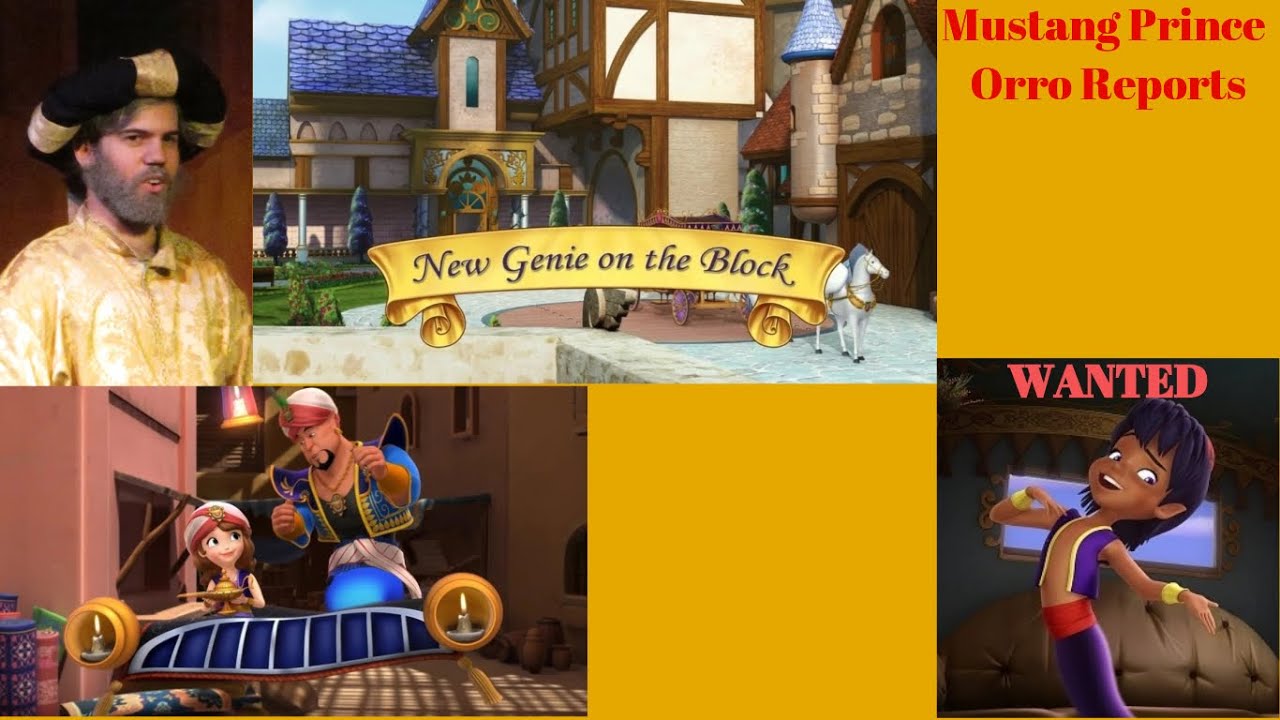 Joshua Orro's Sofia The First: New Genie On The Block Blog