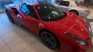 Ferrari 488 spider + a brief tour at north scottsdale az