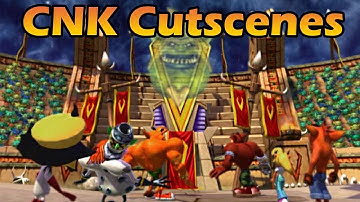 Crash Nitro Kart - Full Movie (Team Crash & Cortex) 1080p