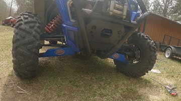 Polaris Rzr 1000s A-Arm Guards and Fender Flare Installation !