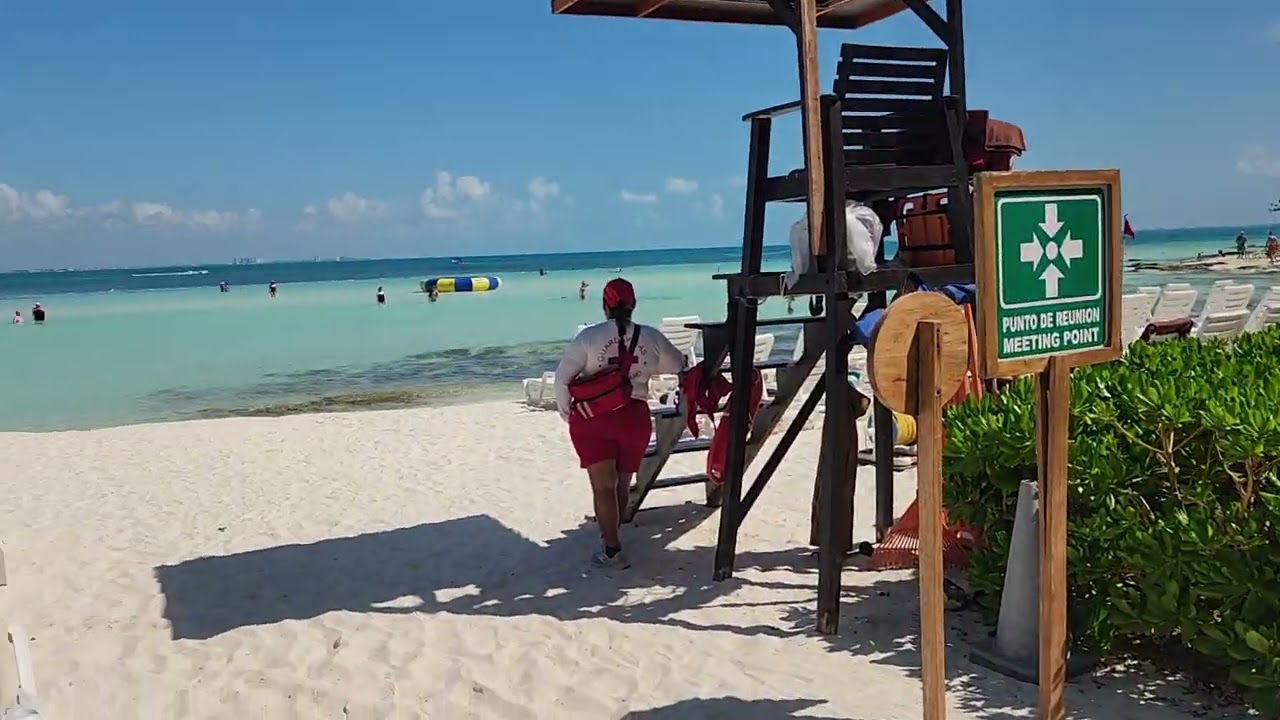 Dream Sands outside Walk around.  Cancun Mexico.  5/2025. All inclusive resort.