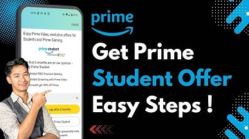 How To Get Amazon Prime Student Offer !
