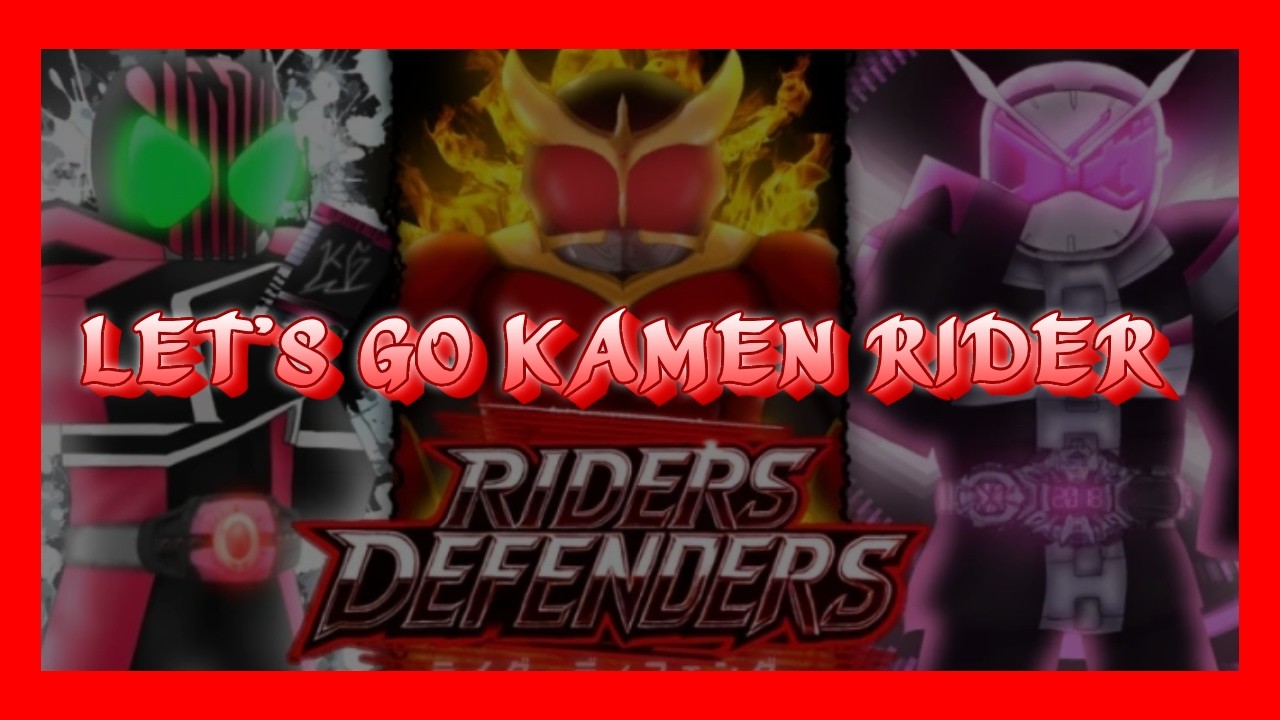 [Live] ไปลุยกันเลย เหล่าไรเดอร์ | Roblox Rider Defenders - YouTube