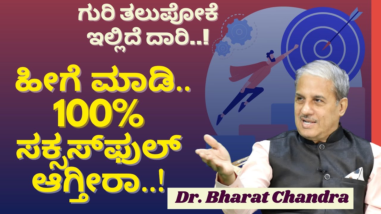 Ep-4|ನಮ್ಮ ಗುರಿ ಸಾಧಿಸೋದು ಹೇಗೆ?|How to reach your goal?|Dr Bharat Chandra|Subconcious|Gaurish Akki