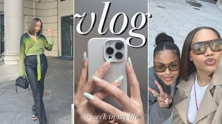 new iPhone, spring nails, luxury influencer event, content day, etc. | WEEKLY VLOG