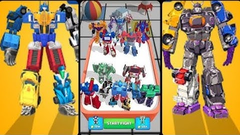 Max Level in Superhero Robot Merge Master Game