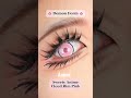Nezuko Kamado Demon Slayer Cosplay Contact Lens #demonslayer #nezuko #kny #nezukokamado #shorts