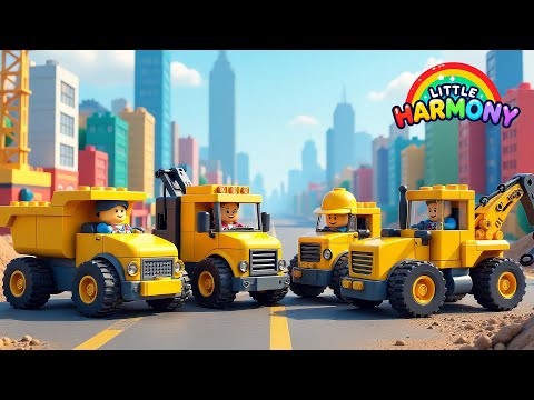 learn <strong>Color</strong> How is <strong>the</strong> Yellow Vehicle <strong>Song</strong>  + More Nursery Rhymes &amp;amp; Kids Songs - Little Harmony